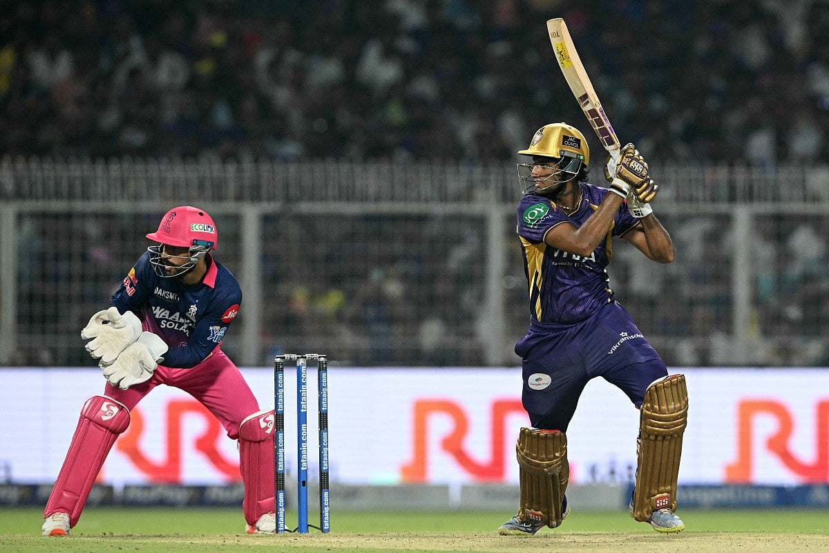 Kolkata Knight Riders' Indian cricket player Angkrish Raghuvanshi was fined following his dismissal v Lucknow Super Giants