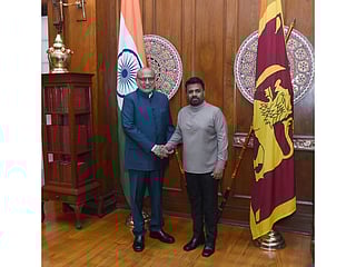 Vice President CP Radhakrishnan meets Sri Lankan President Anura Kumara Dissanayake