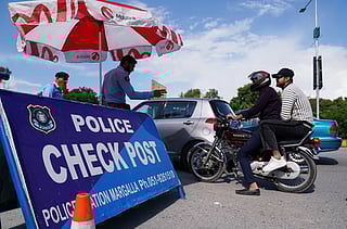 Security beefed up in Rawalpindi as talks expected between the US, Iran.