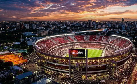 River Plate's home: Mas Monumental 