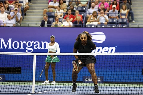 Serena Williams with Venus Williams