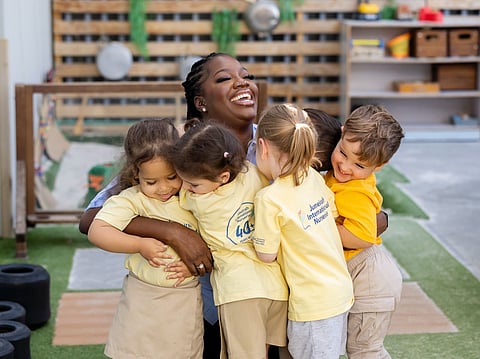 Students return to GEMS Metropole School in Motor City, Dubai, as campuses reopen across the UAE for in-person learning.