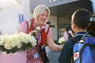 Emotional welcome as schools reopen to students