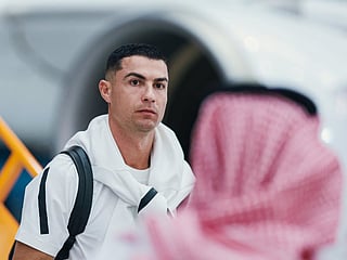 Ronaldo was reportedly staying in the One Za'abeel hotel in Dubai this weekend 