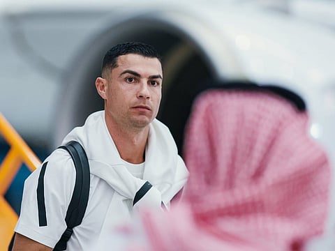 Ronaldo was reportedly staying in the One Za'abeel hotel in Dubai this weekend 
