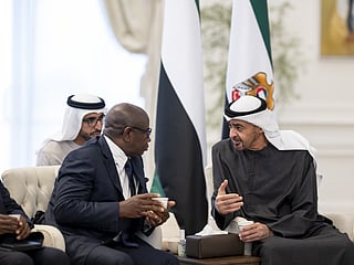 UAE and Sierra Leone Presidents discuss bilateral ties