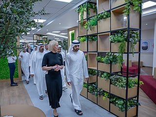 Sheikh Hamdan conducts an inspection 