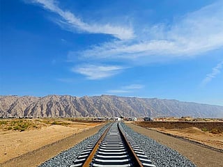 UAE–Oman rail project Hafeet Rail is 40% complete