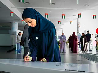 Ajman university reopens with a meaningful event