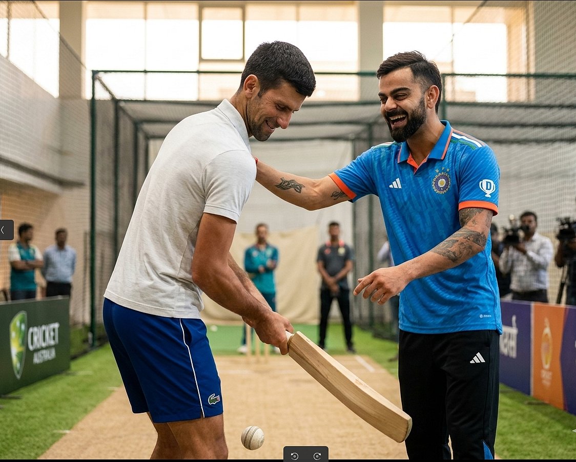 Djokovic hails Kohli for sparking cricket interest