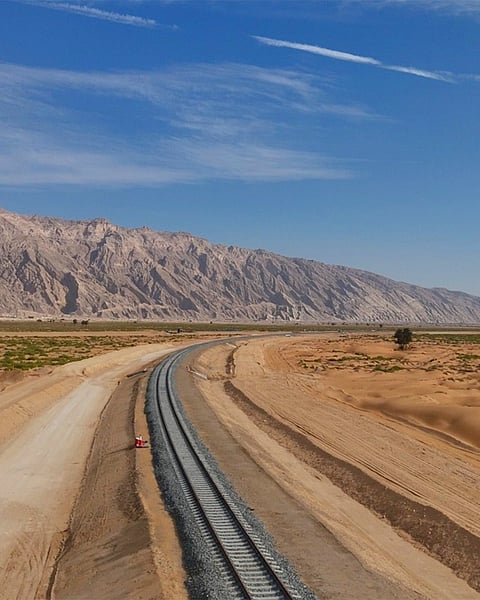 Hafeet Rail: Oman–UAE railway connection project at 40% completion 