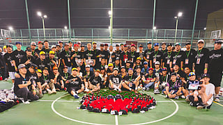 A group photo of all the exhibitors of "Latagan Tres"