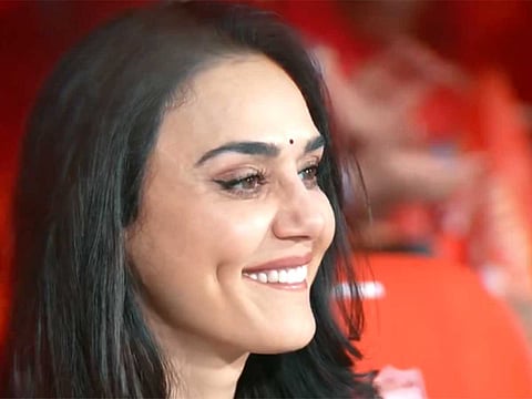Bollywood actress Preity Zinta