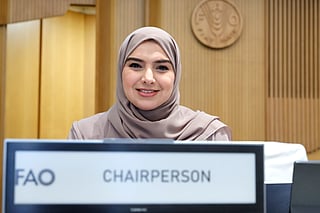 Dr. Amna bint Abdullah Al Dahak, UAE Minister of Climate Change and Environment.