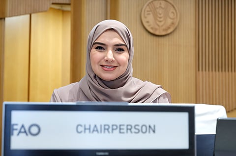 Dr. Amna bint Abdullah Al Dahak, UAE Minister of Climate Change and Environment.