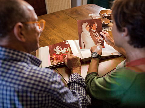 Between laughter, faded edges, bell-bottoms, and puffed sleeves, the wedding album was more than photographs. It was a witness to beginnings, a keeper of stories, a space where past and present met.