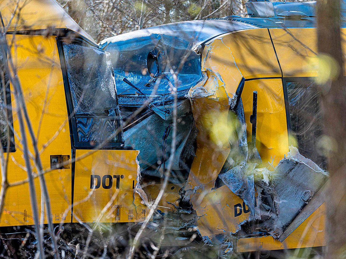 Two trains crashed head-on near the Danish capital Copenhagen on Thursday leaving several people injured, police and media reports said.