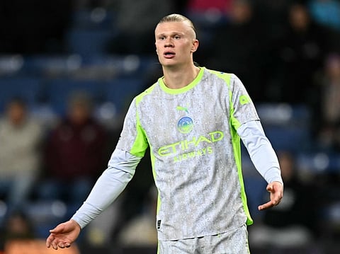 Manchester City's Norwegian striker Erling Haaland say's only "winning matters" after victory over Burnley takes his side top of the Premier League table 