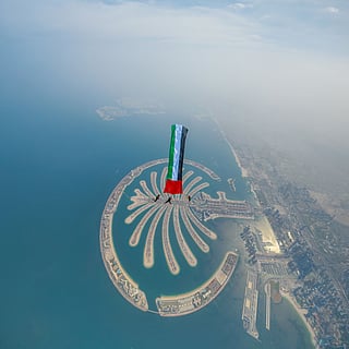 Skydive Dubai reopens in UAE with a spectacular, dramatic move today