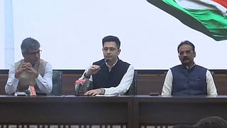 Raghav Chadha and six other AAP Rajya Sabha MPs have announced they are leaving the party to merge with the BJP.