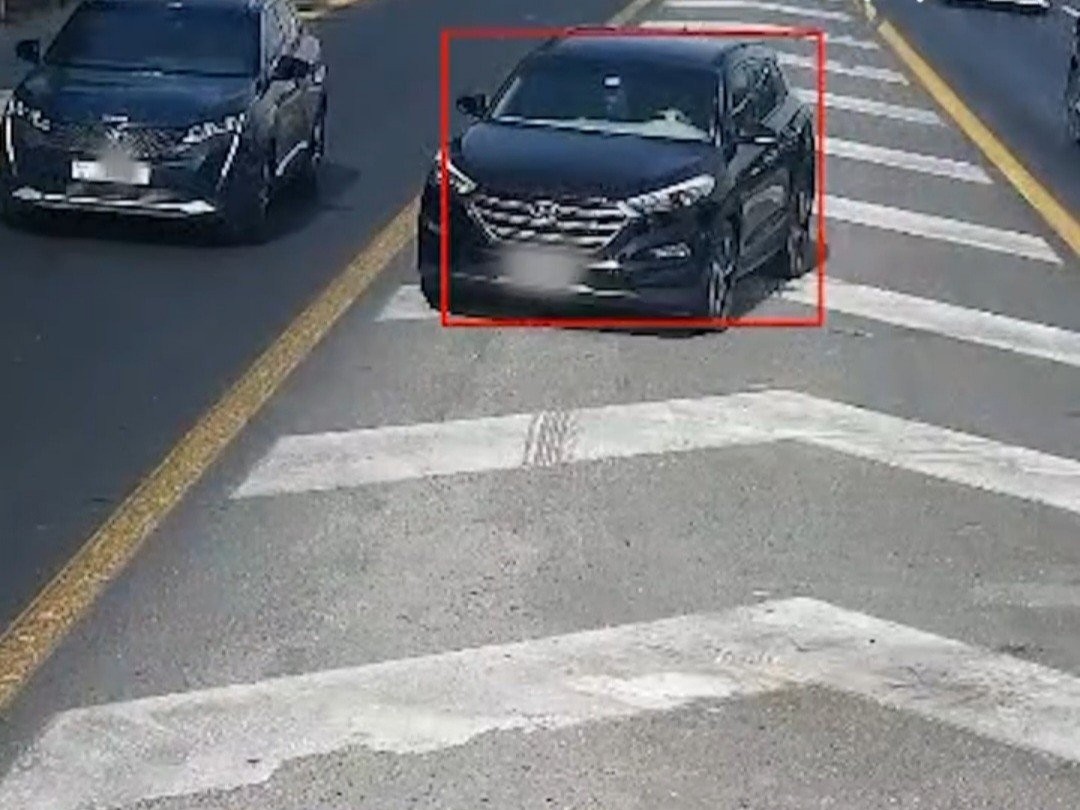 A videograb of the accident released by the Dubai Police.