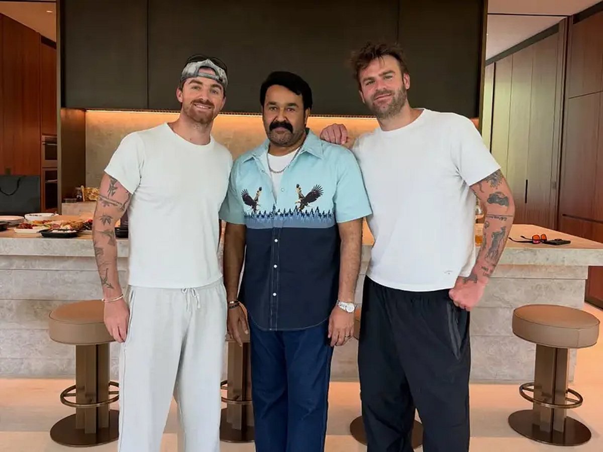 The Chainsmokers and Mohanlal’s surprise meet goes viral: 'The crossover we didn’t see coming'