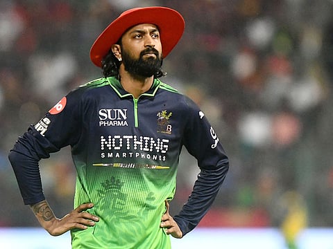 Royal Challengers Bengaluru all-rounder Krunal Pandya. 