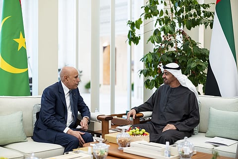 UAE and Mauritanian Presidents discuss bilateral cooperation and regional developments