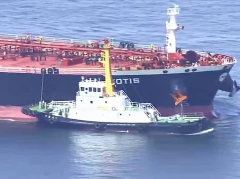 Crude tanker Otis, laded with 910,000 barrels of US-produced crude oil from Texas arrives in Tokyo Bay on Sunday (April 26), after 35-day voyage via Panama Canal, in one of the largest direct US crude deliveries to Japan in years.