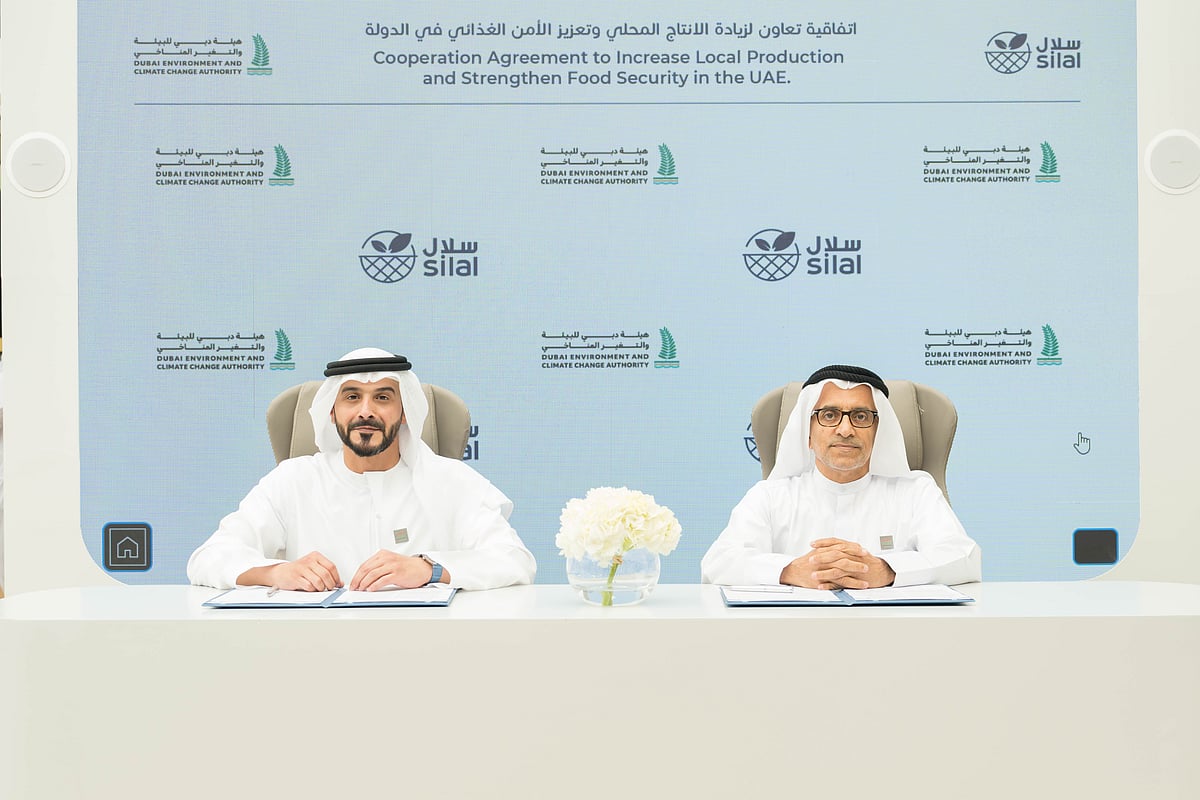 The Dubai Environment and Climate Change Authority (DECCA) has signed a memorandum of understanding with Silal on the sidelines of the Emirates Agriculture Conference and Exhibition 2026 in Al Ain.


