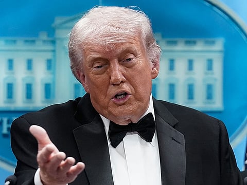 US President Donald Trump