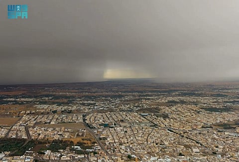 Heavy rains, strong winds expected across Saudi Arabia this week.