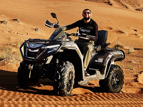 Russian-Emirati professional mixed martial artist and freestyle wrestler, Khamzat Chimaev