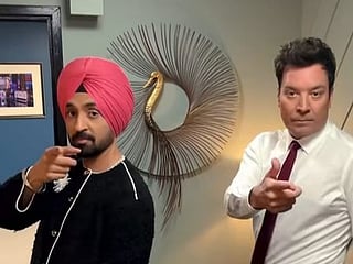 Diljit Dosanjh makes Jimmy Fallon do bhangra on ‘Morni’
