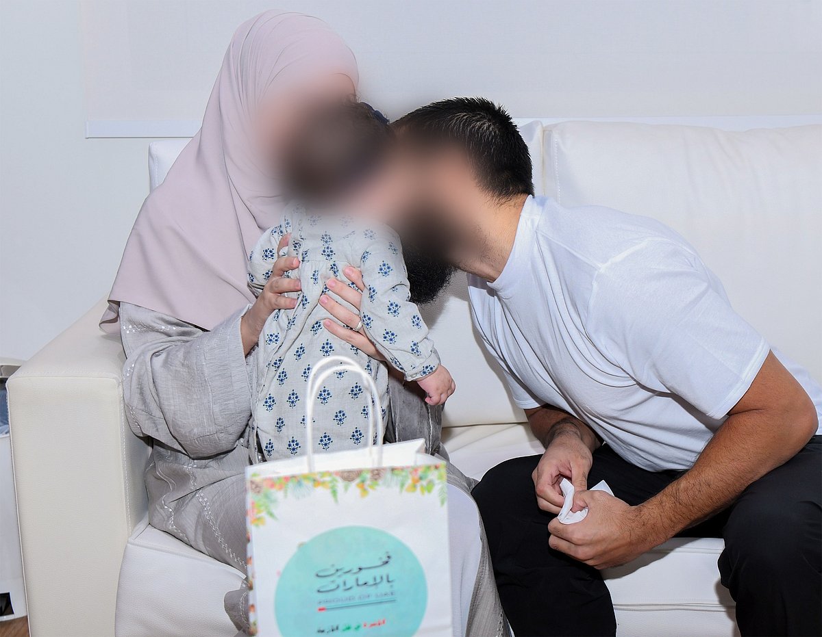 Forum provided inmates with the opportunity to meet their family members in private, individual sessions.