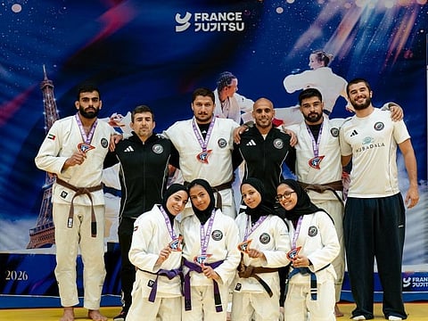 A total of 12 medals were earned by team UAE across different genders and weight classes 