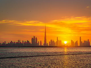 A general view of the Dubai skyline