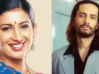 Smriti Irani and Akashdeep Sigal. 