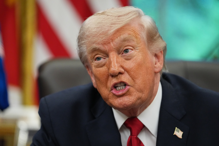 File photo of US President Donald Trump