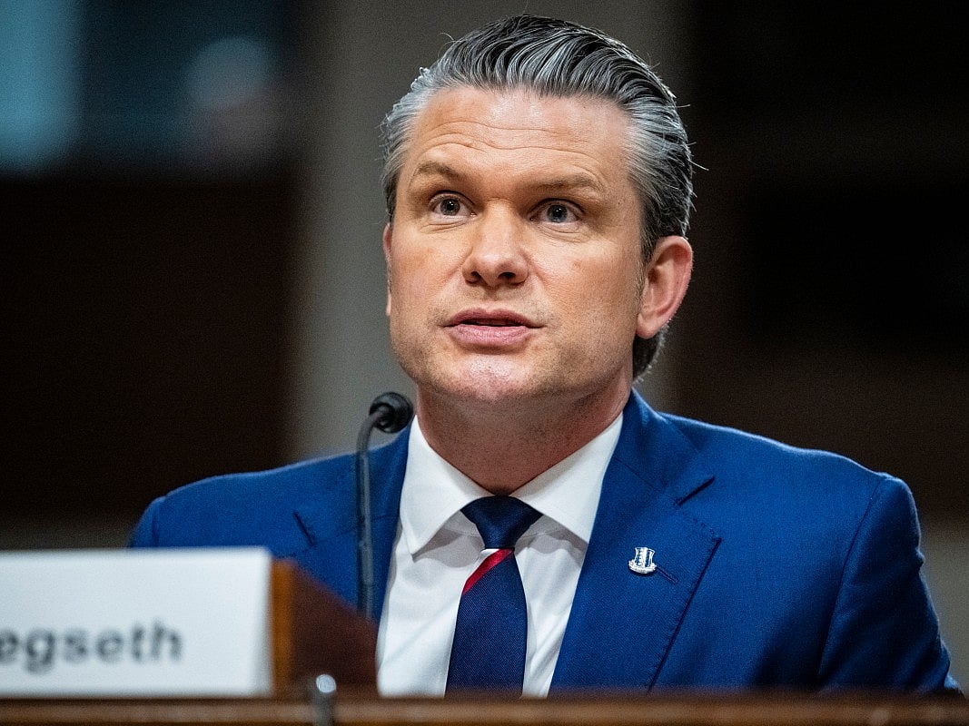 US Secretary of Defense Pete Hegseth