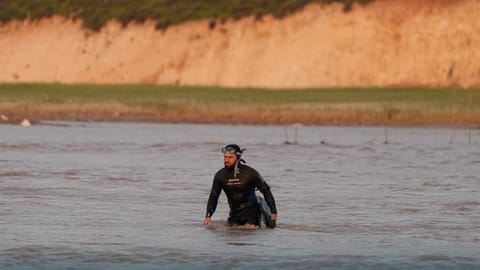Syrian Civil Defence teams rescued a man and recovered the body of another following a drowning incident in the Afrin River, while search efforts continue for a missing child in Northern Syria.