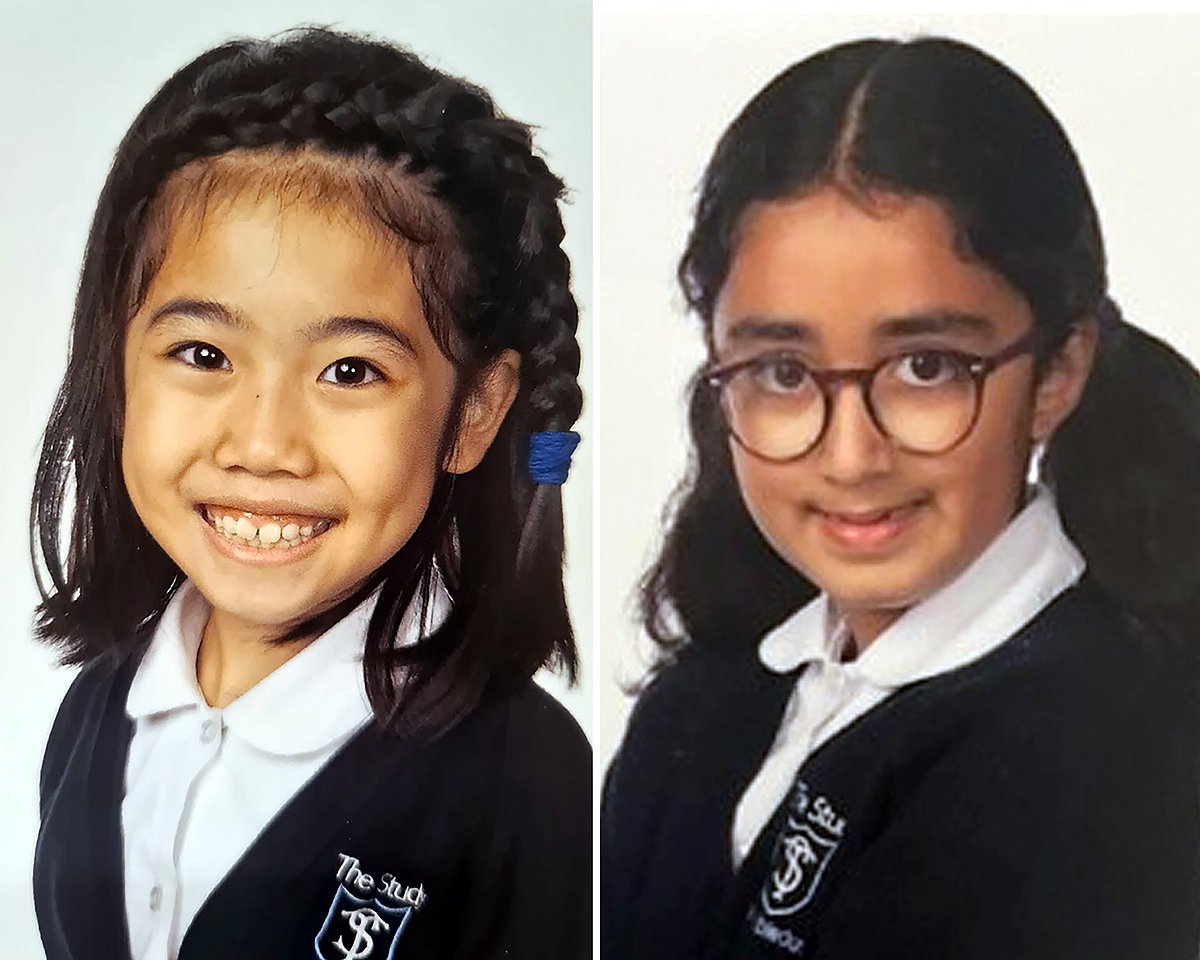 Selena Lau, left, and Nuria Sajjad.