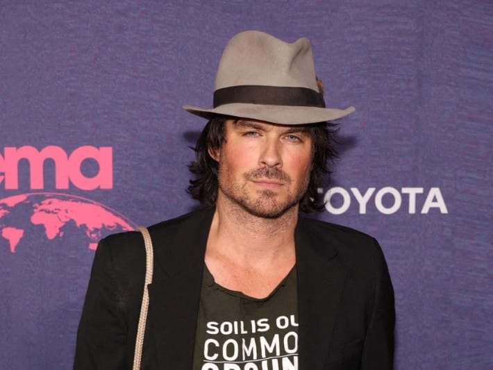Ian Somerhalder rose to fame due to the popularity of The Vampire Diaries 