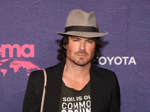 Ian Somerhalder rose to fame due to the popularity of The Vampire Diaries 