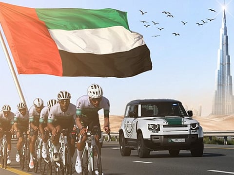 Community event brings together cyclists and families with Dh264,000 in prizes.