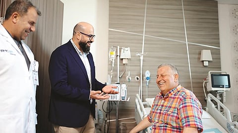 Polish patient travels to Abu Dhabi for liver cancer surgery and recovers