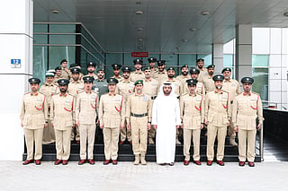 Al Khawaneej Police Station reported 99.7% security coverage, serving 244,000+ residents across 1,272 sq km.