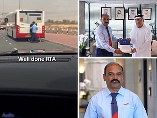 RTA honours driver for helping blind pedestrian