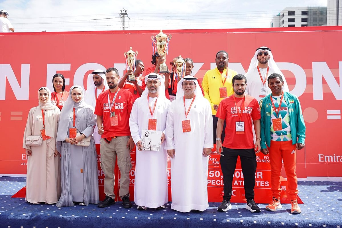 Winners were honoured by Mohamed Salem Al Rashdi, UAE Ambassador to Federal Democratic Republic of Ethiopia; Lieutenant General (Ret.) Mohammed Hilal Al Kaabi, Chairman of the Higher Organising Committee; Ahmed Sari Al Mazrouei, Secretary-General of the Emirates Red Crescent; Mekiyou Mahammad Abadiga, Ethiopia’s State Minister for Sports Development; Haile Gebrselassie and Meseret Defar, legendary Ethiopian long-distance runners.