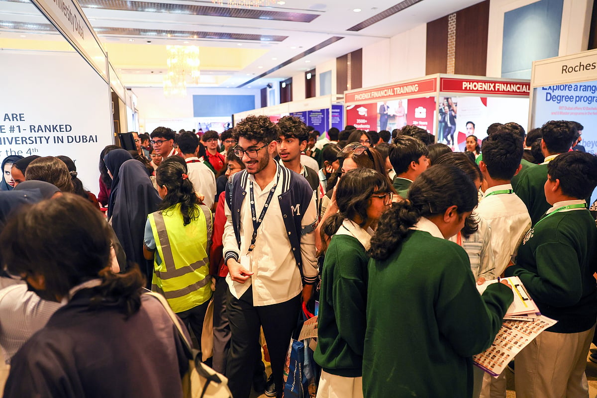 Students from the UAE's top schools are at Edufair Dubai's May edition in 2025